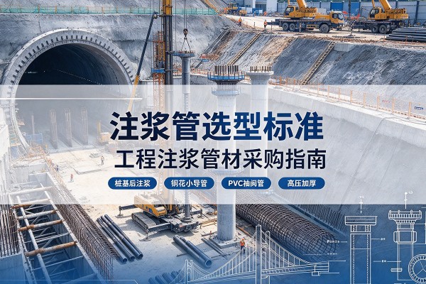 临桂注浆管选型标准