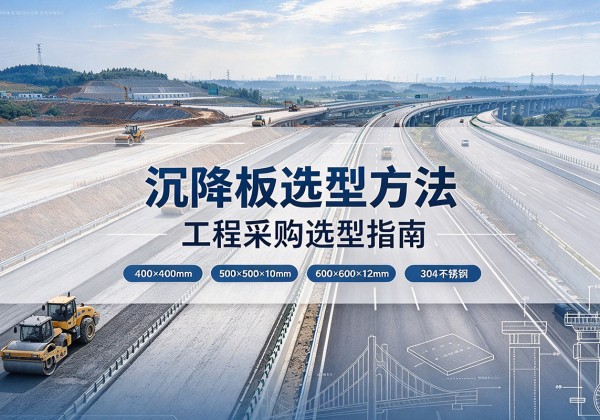 临桂沉降板选择方法
